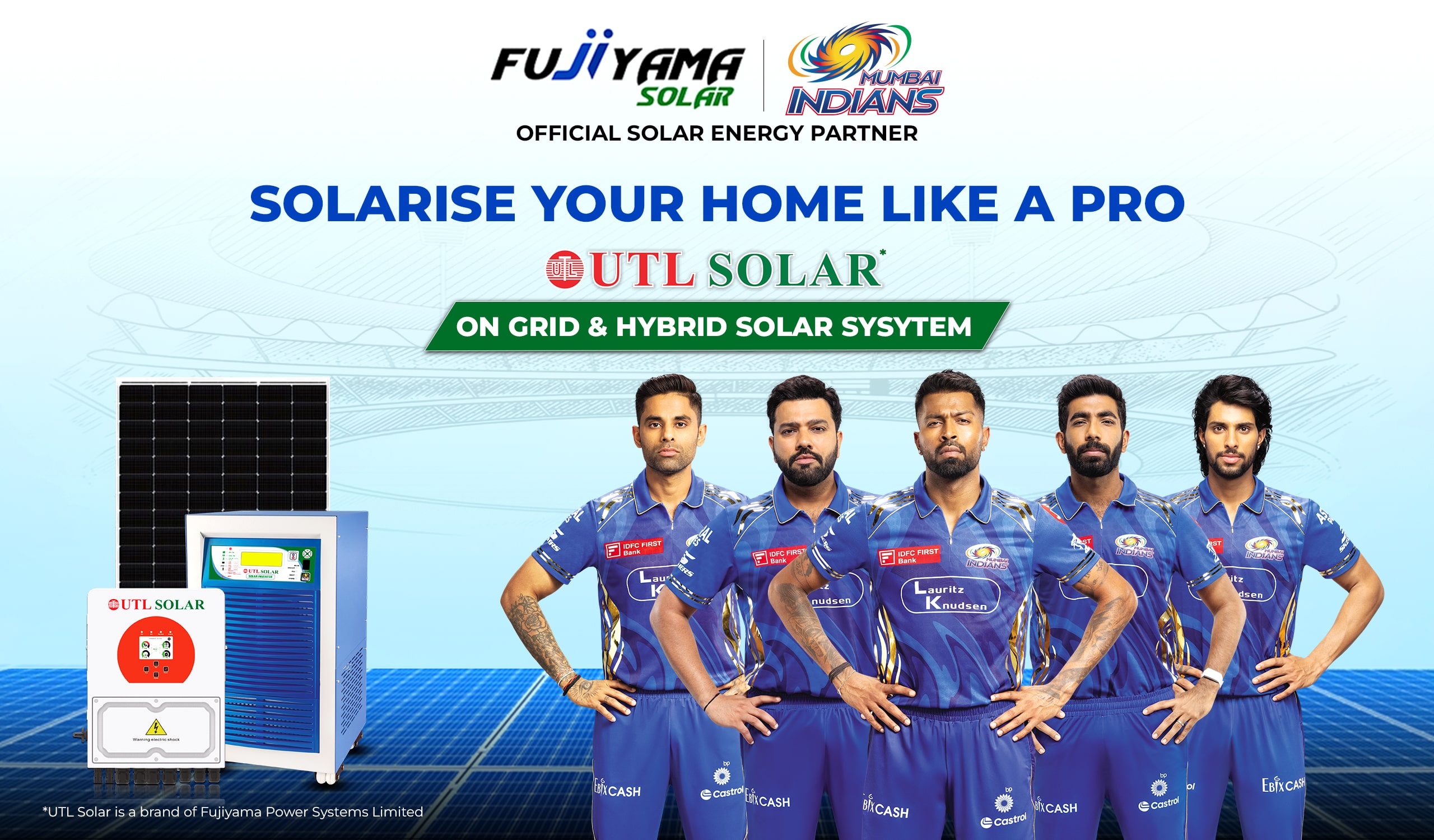 Fujiyama Solar - Official Solar Energy Partner